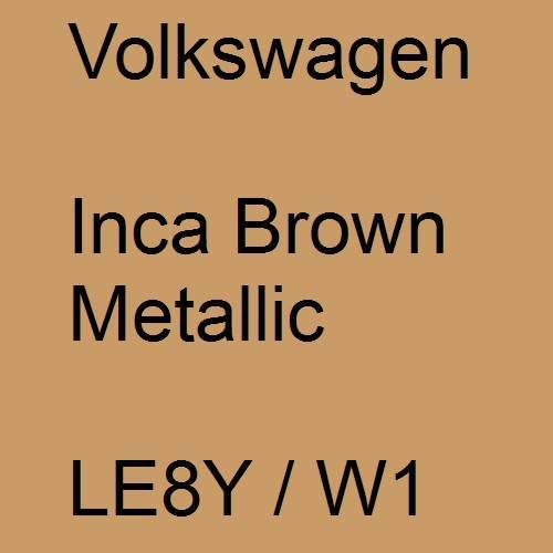 Volkswagen, Inca Brown Metallic, LE8Y / W1.